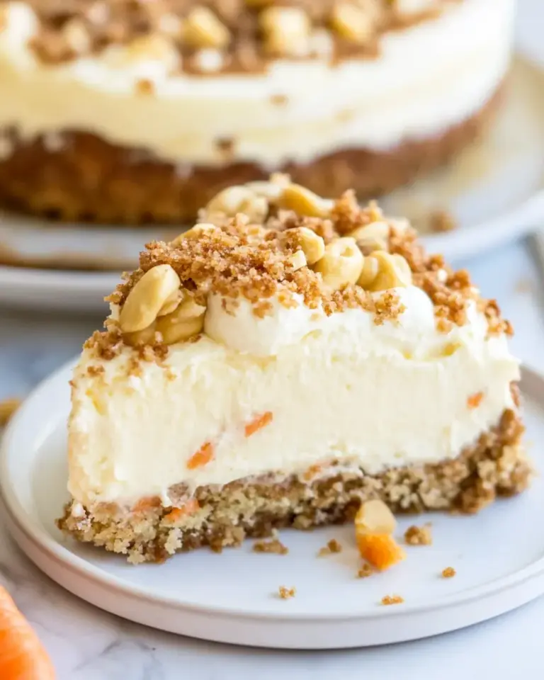 Instant Pot Carrot Cake Cheesecake