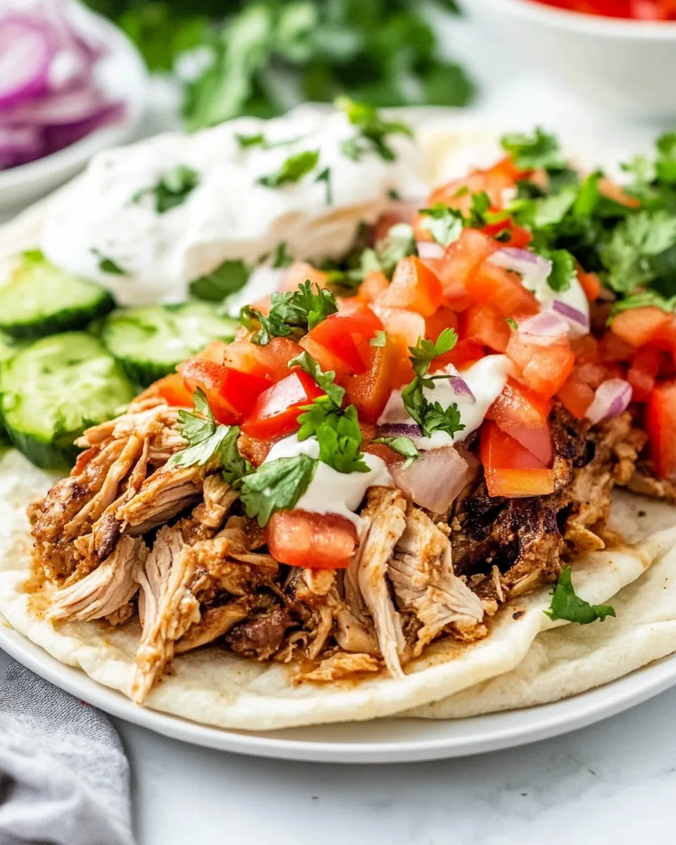 Instant Pot Chicken Shawarma