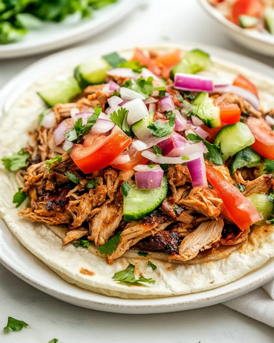 Instant Pot Chicken Shawarma