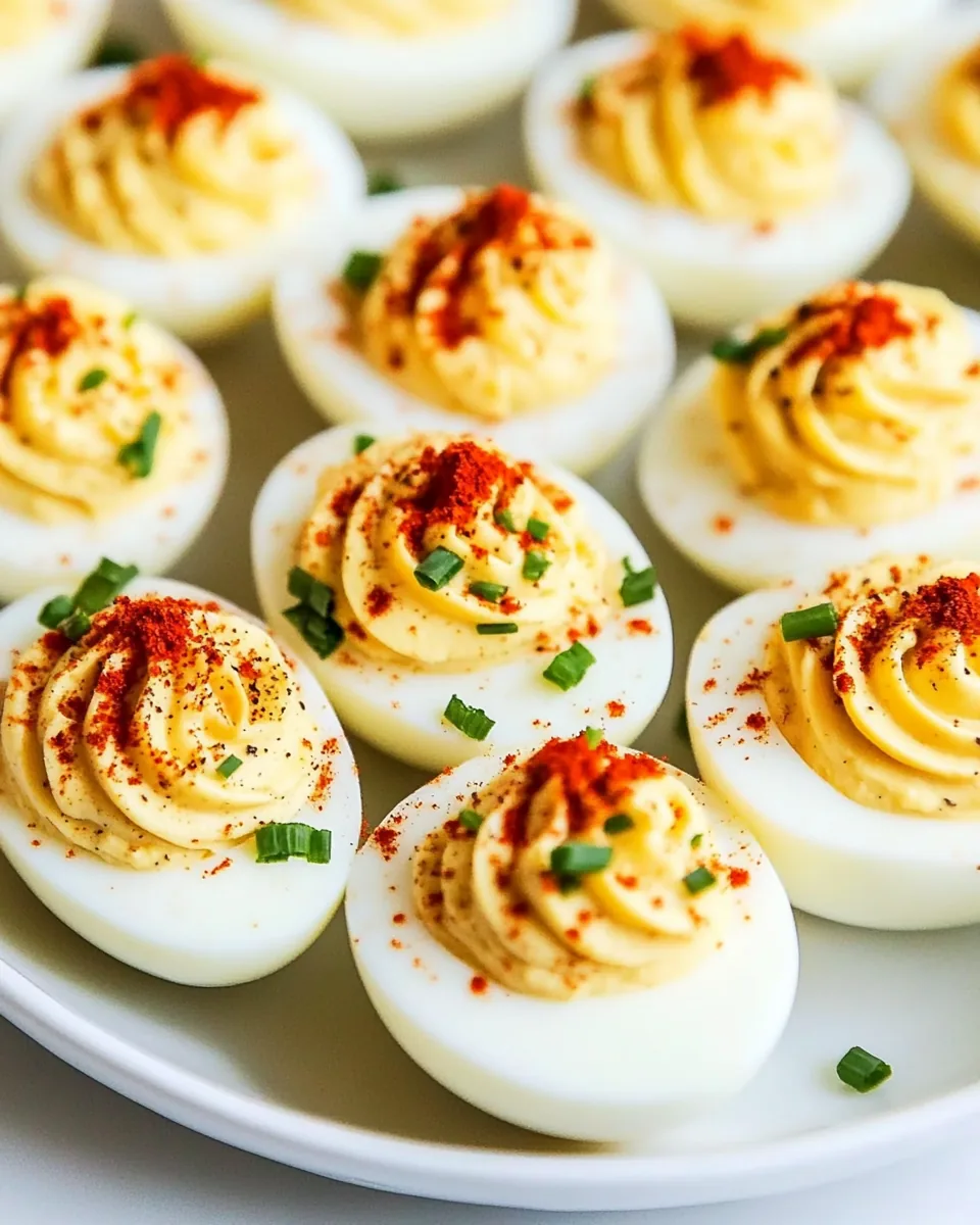 Instant Pot Deviled Eggs