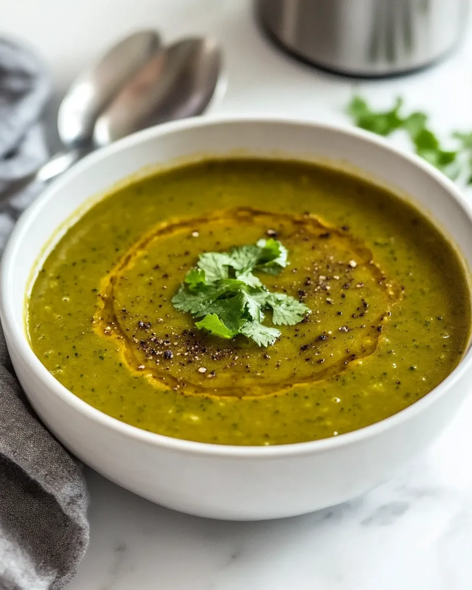 Instant Pot Green Detox Soup
