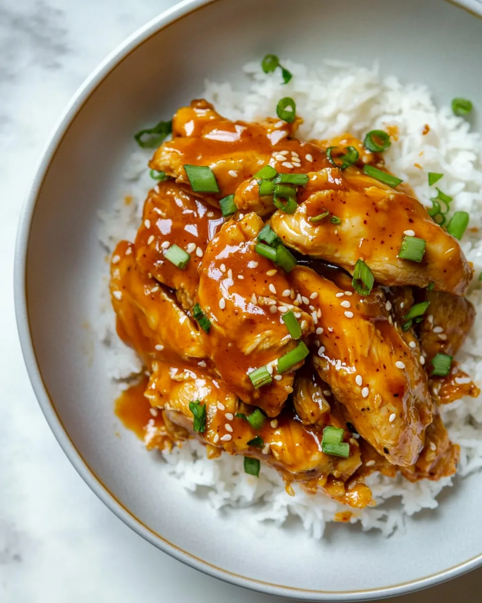 Instant Pot Honey Sriracha Chicken