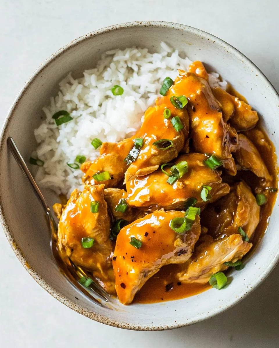 Instant Pot Honey Sriracha Chicken