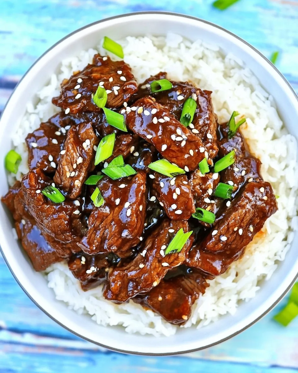 Instant Pot Mongolian Beef