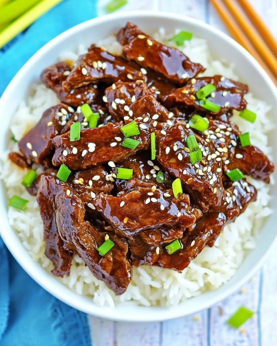 Instant Pot Mongolian Beef