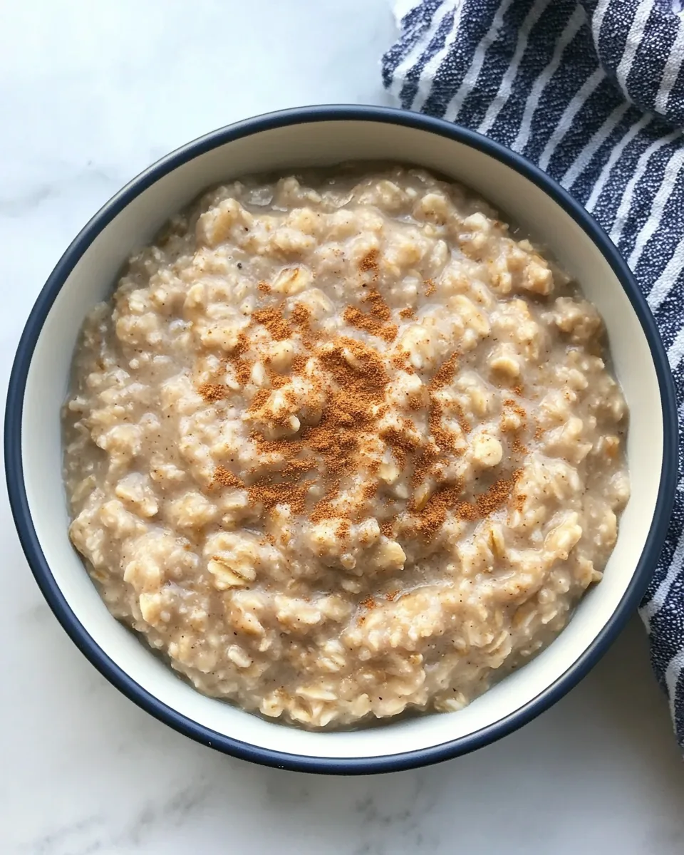Instant Pot Oatmeal