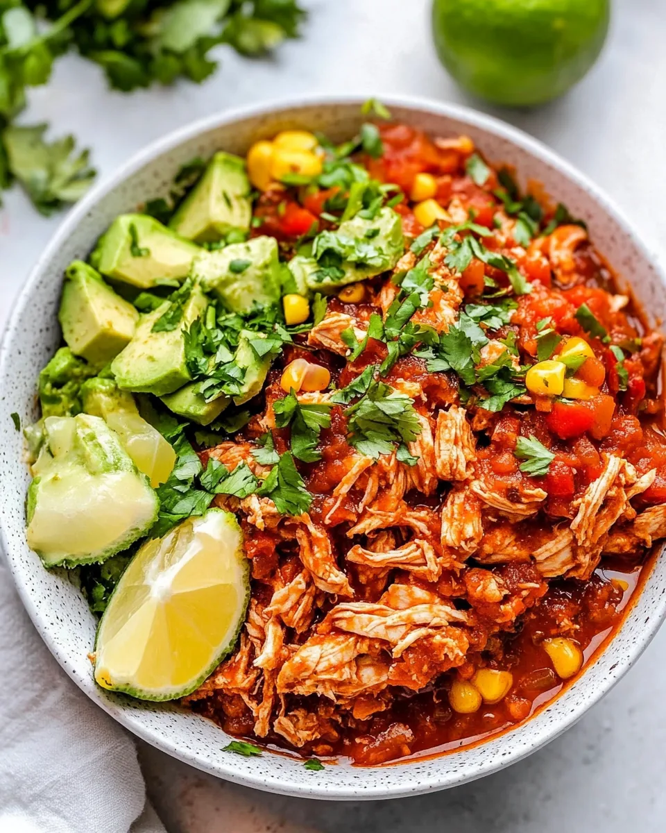 Instant Pot Salsa Chicken