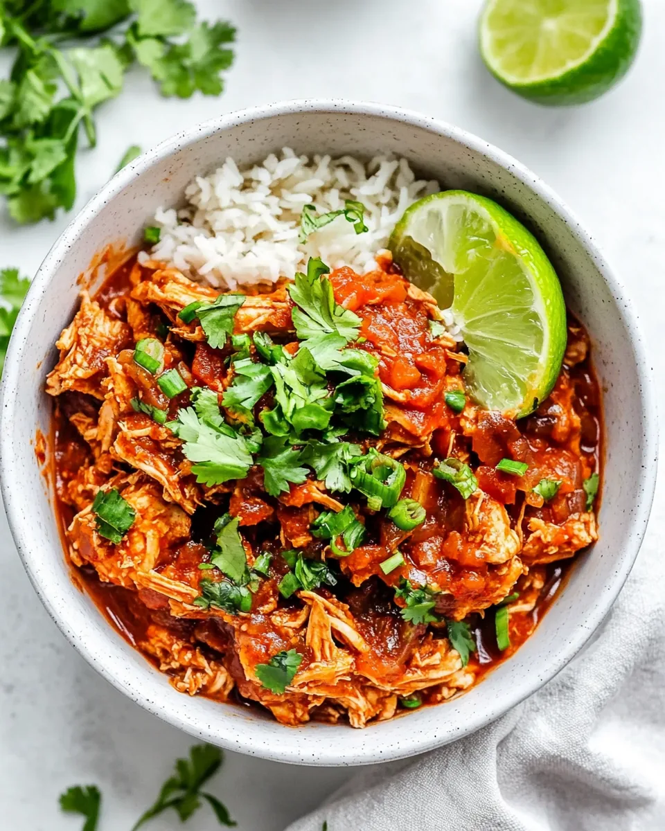 Instant Pot Salsa Chicken