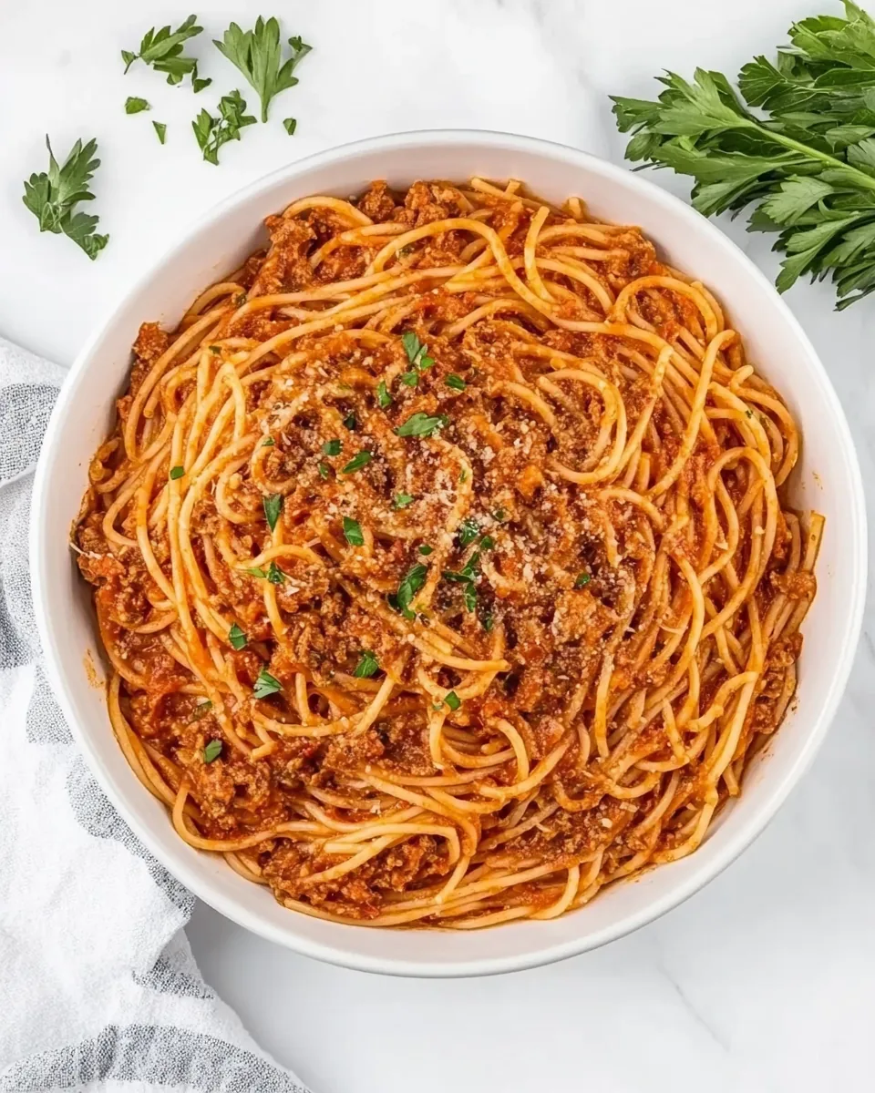 Instant Pot Spaghetti