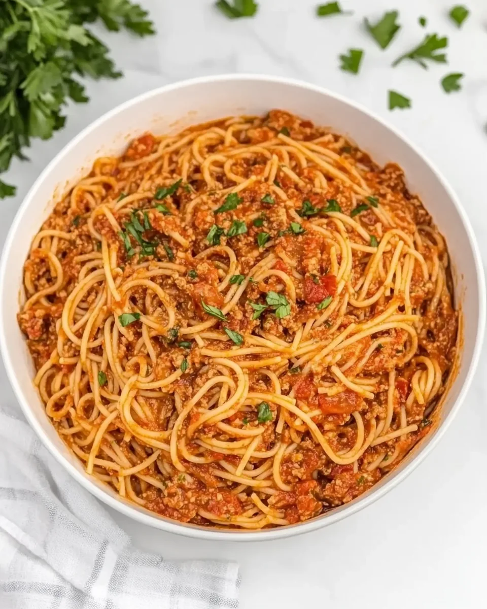 Instant Pot Spaghetti