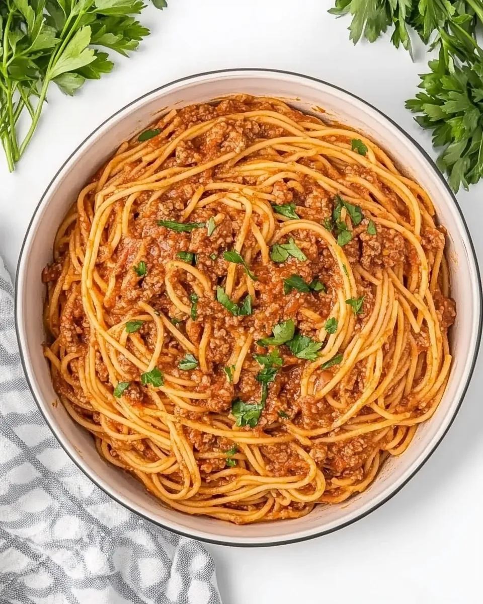 Instant Pot Spaghetti