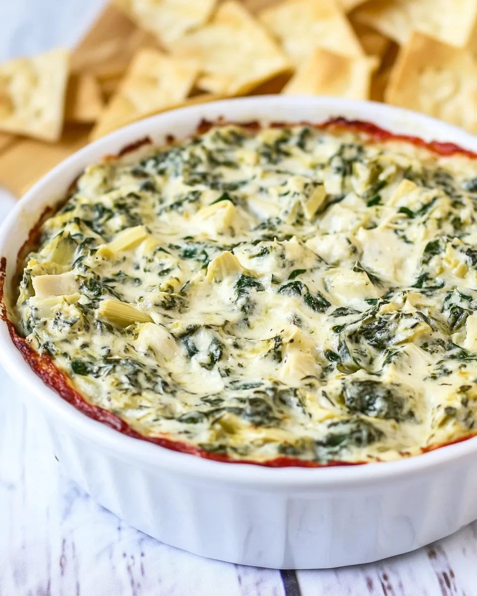 Instant Pot Spinach Artichoke Dip