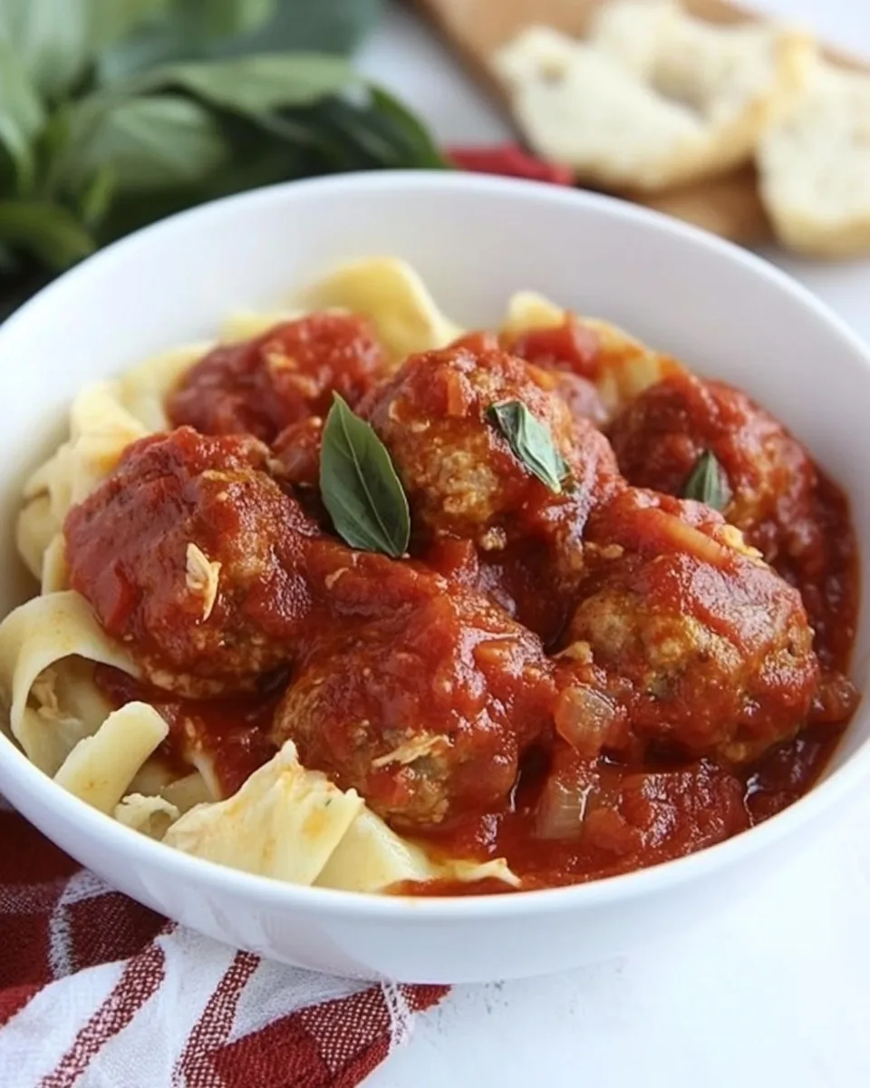 Italian Chicken Meatballs