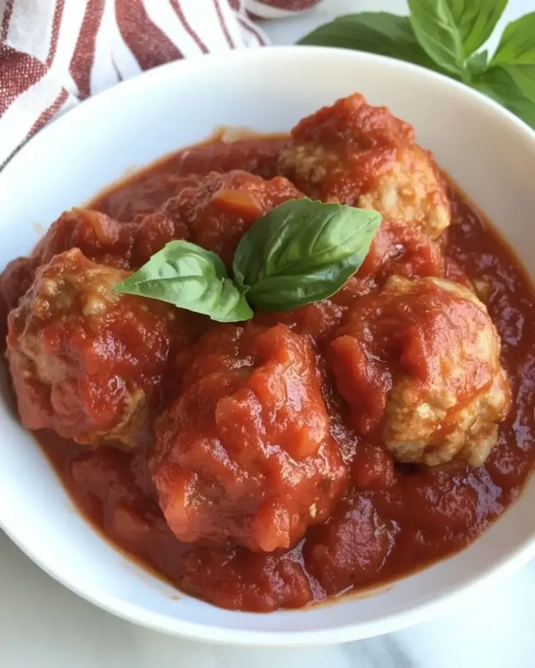 Italian Chicken Meatballs