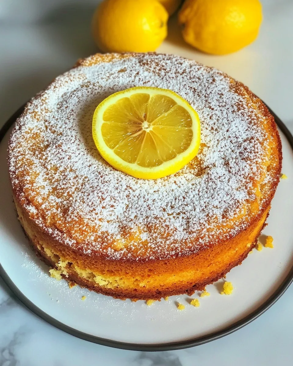 Italian Lemon Ricotta Cake