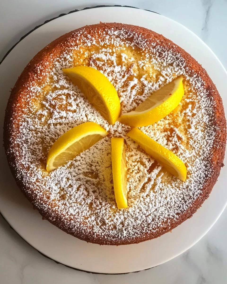 Italian Lemon Ricotta Cake