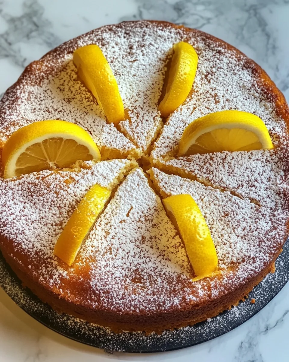 Italian Lemon Ricotta Cake