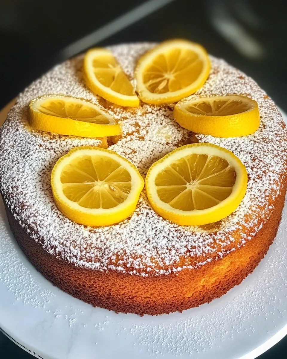 Italian Lemon Ricotta Cake