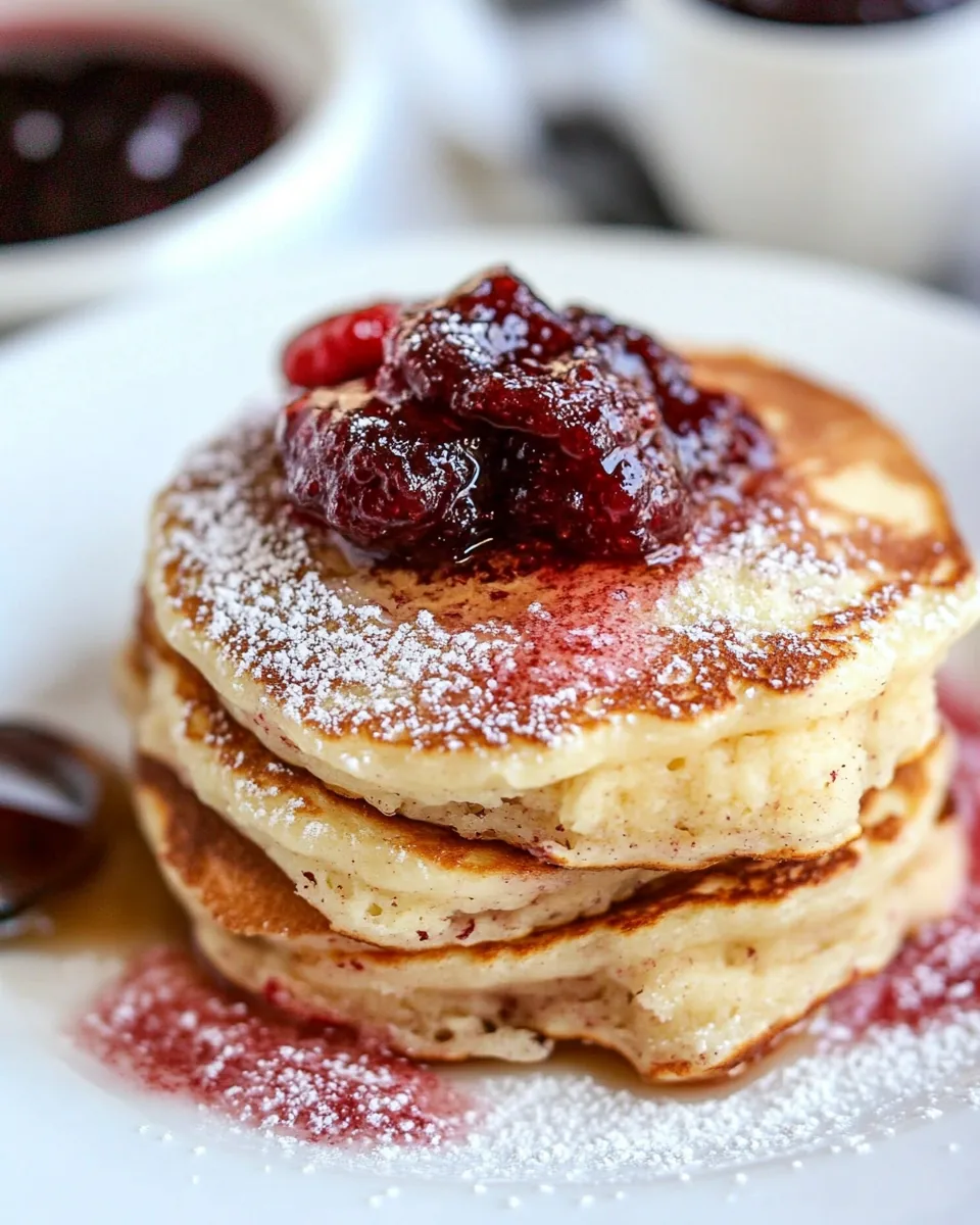Jam Pancakes