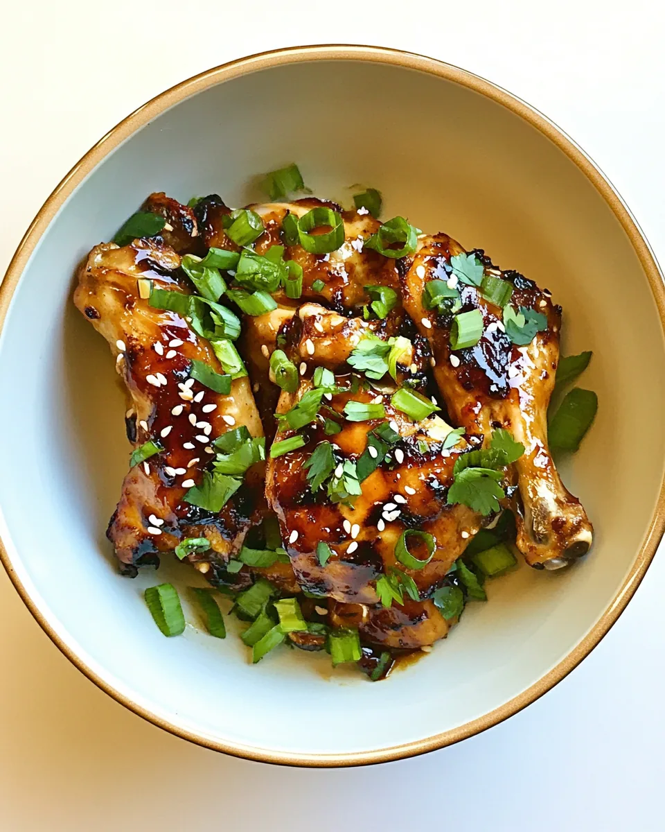 Japanese Sticky Chicken