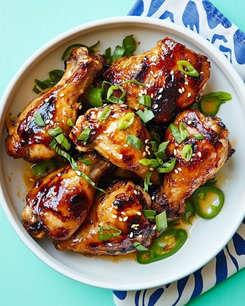 Japanese Sticky Chicken