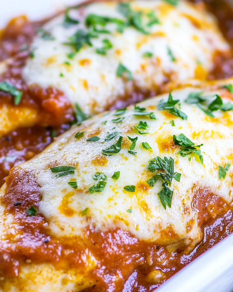 Keto Chicken Parmesan