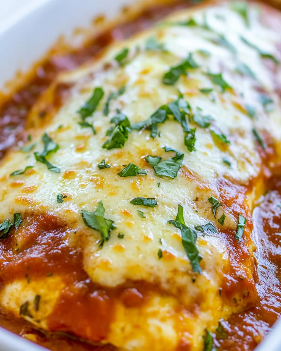 Keto Chicken Parmesan