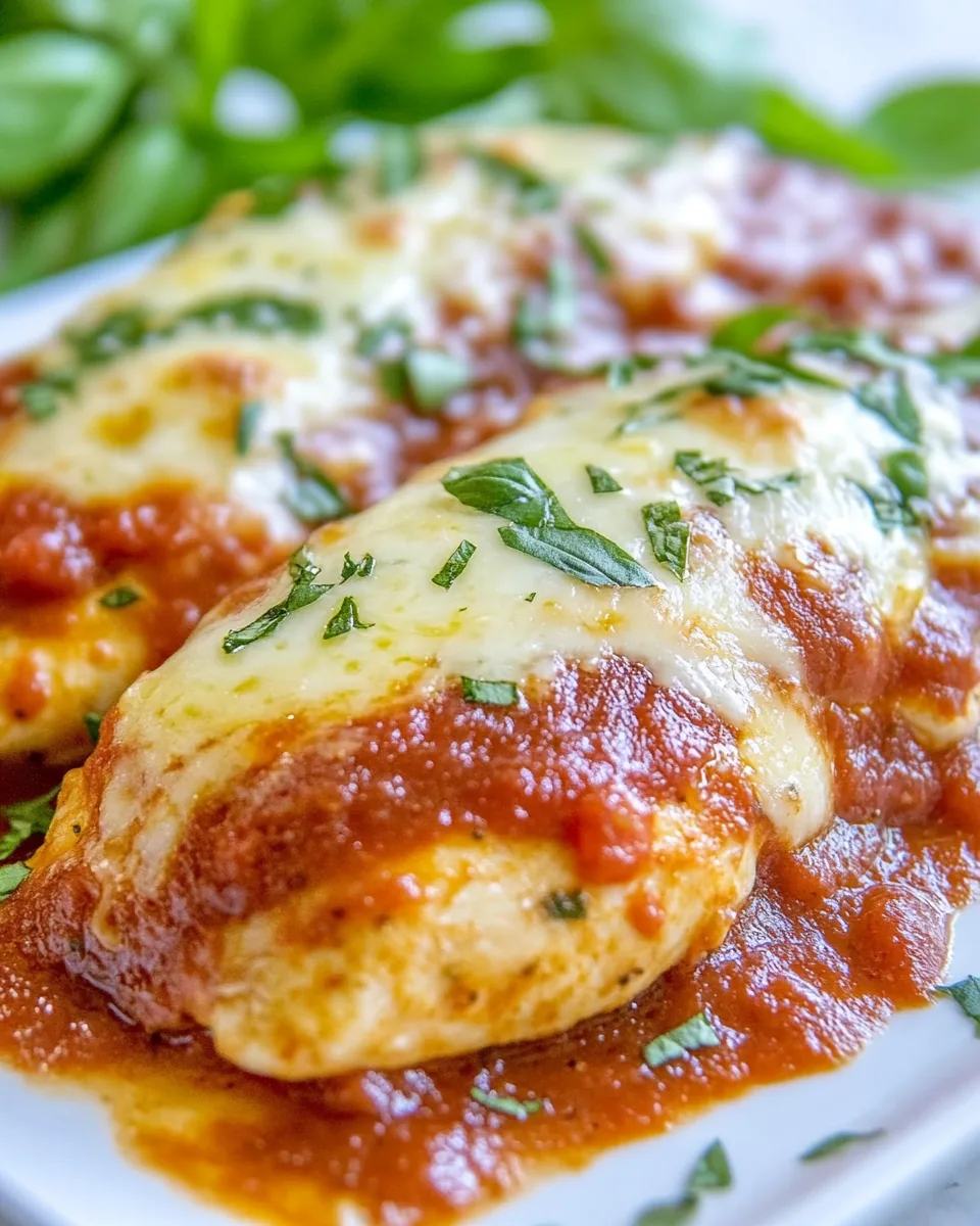 Keto Chicken Parmesan