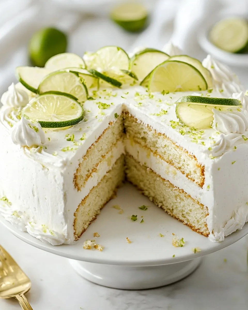 Key Lime Cake