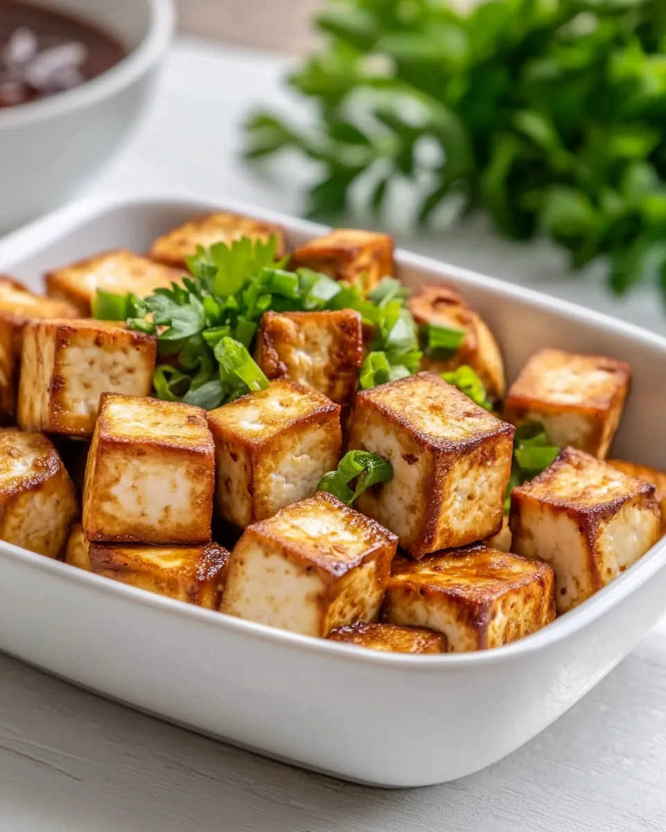 Kid Friendly Baked Tofu