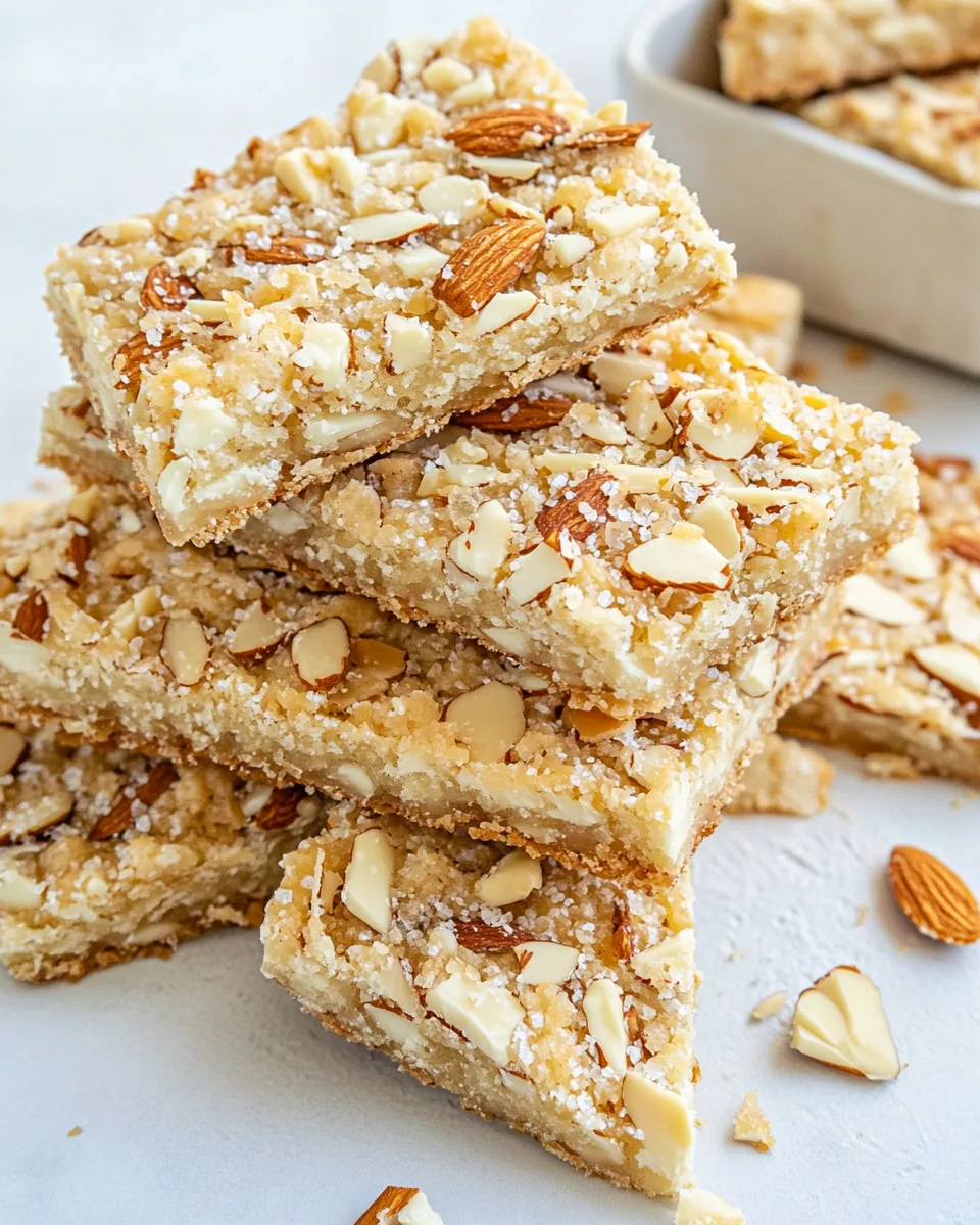 Lemon Almond Cookie Brittle
