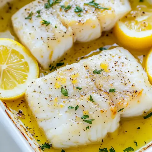Lemon Baked Cod