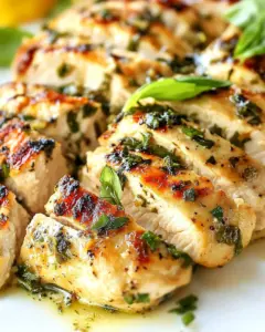 Lemon Chicken Basil