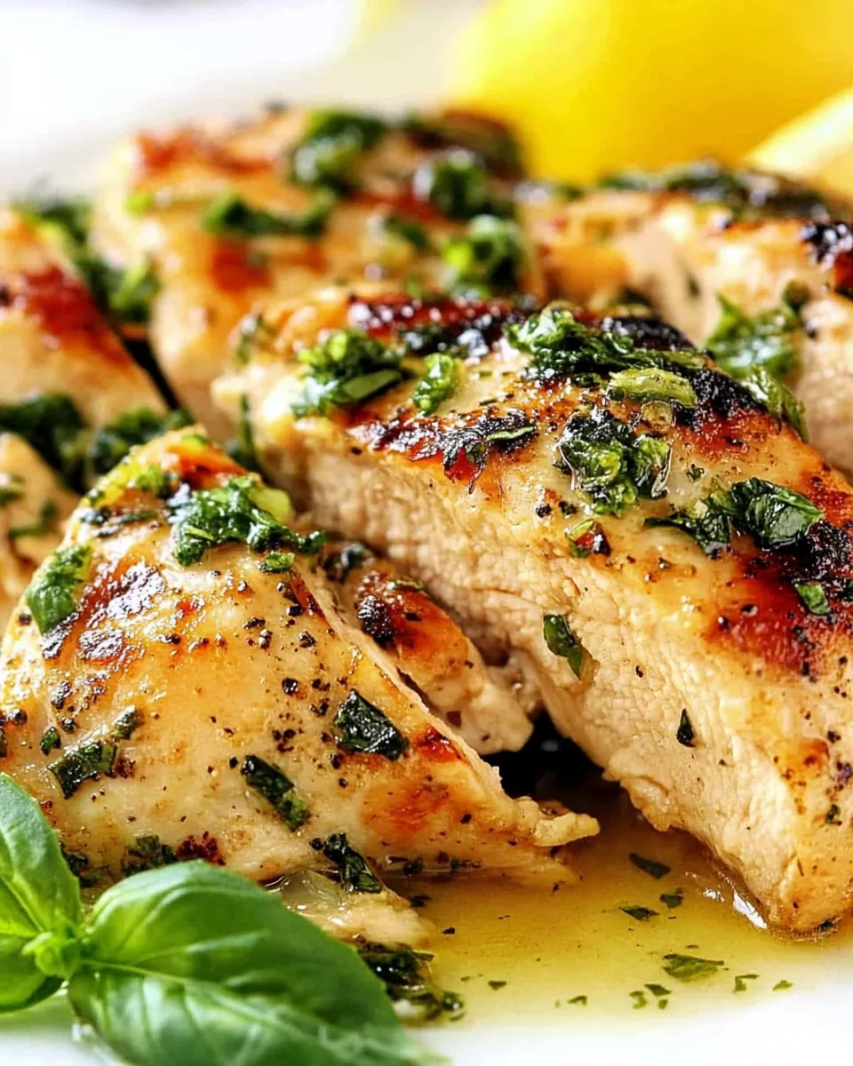 Lemon Chicken Basil
