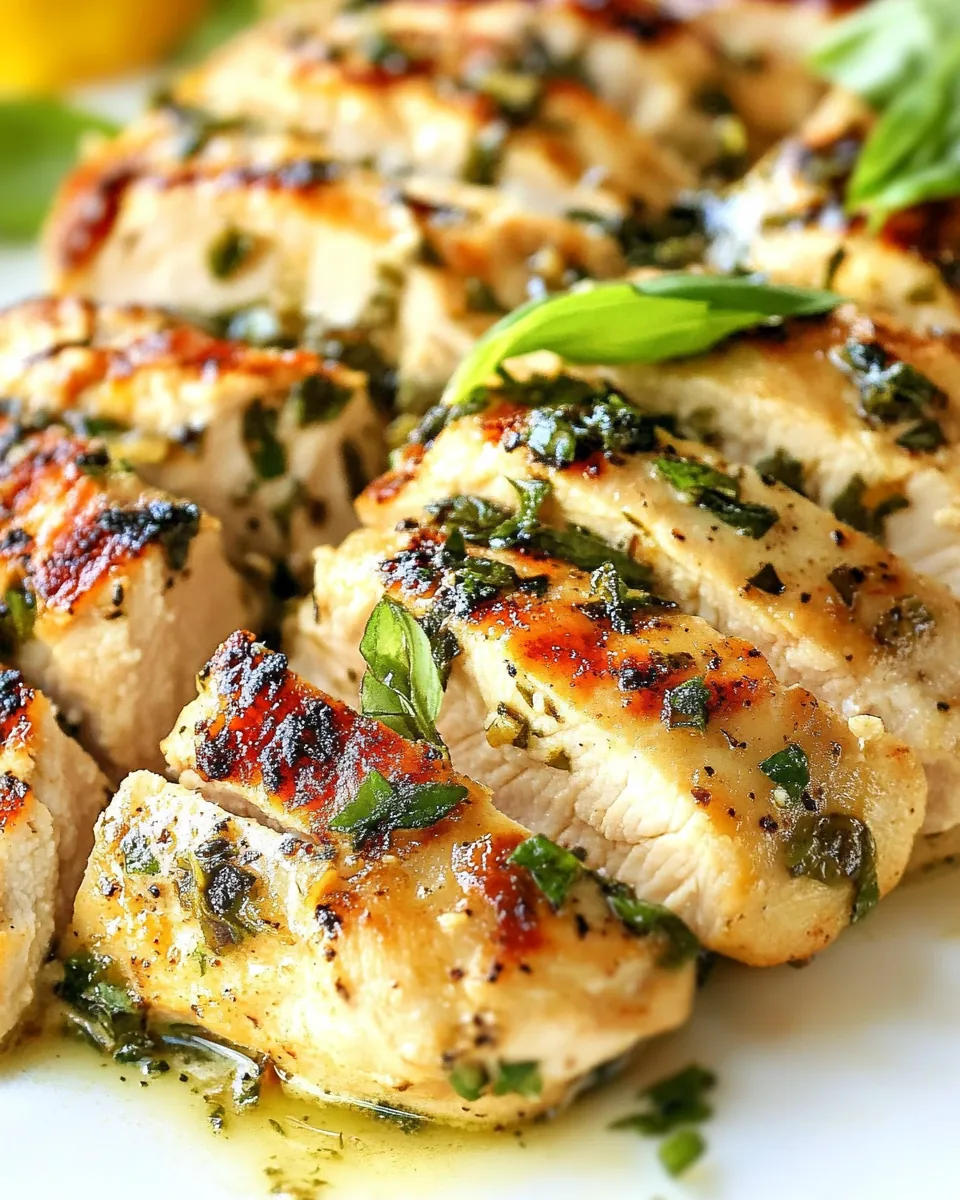 Lemon Chicken Basil