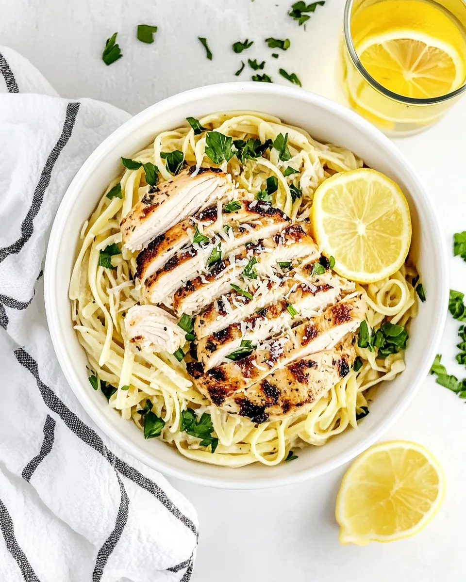 Lemon Chicken Pasta