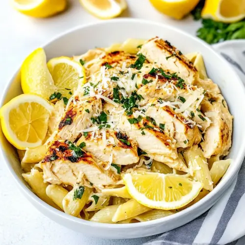 Lemon Chicken Pasta