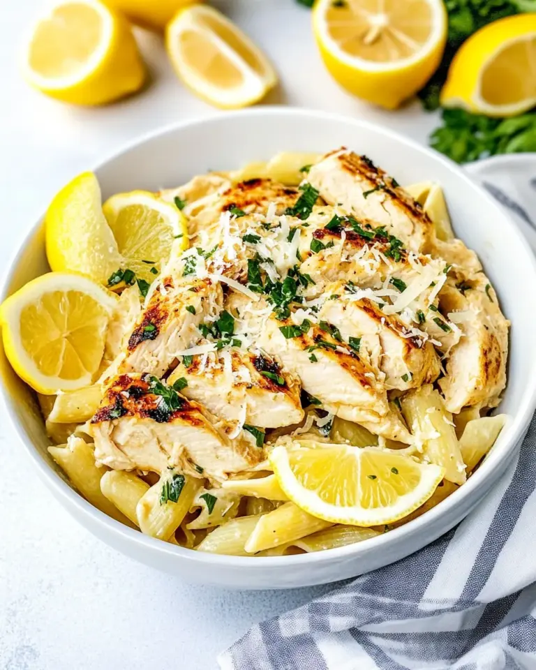 Lemon Chicken Pasta