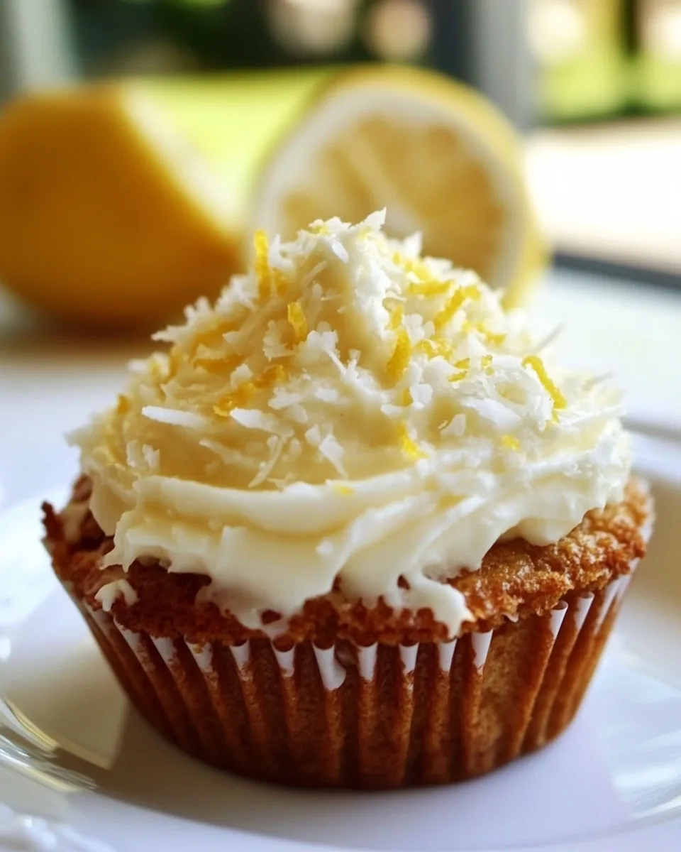 Lemon Coconut Frosting