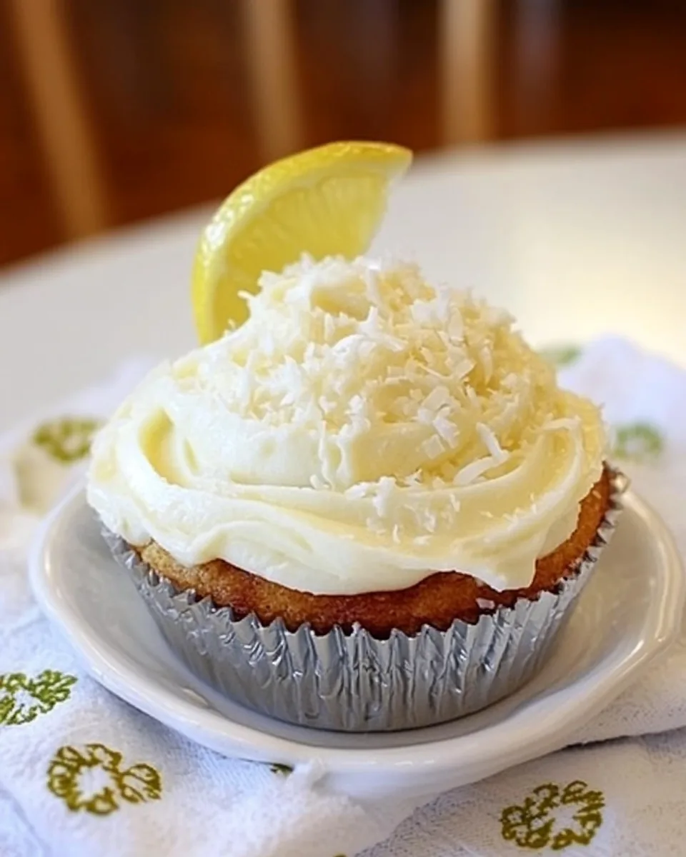 Lemon Coconut Frosting