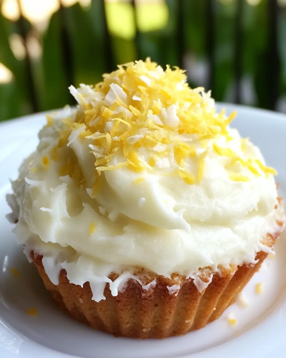 Lemon Coconut Frosting