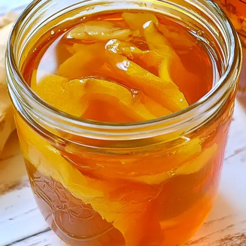 Lemon Fermented Ginger Honey
