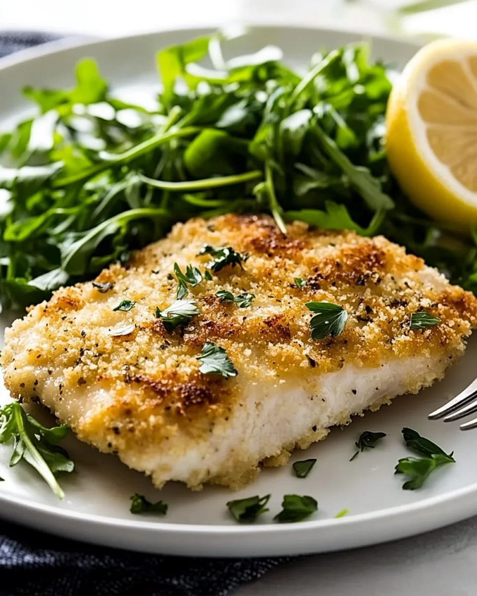 Lemon Panko Chicken