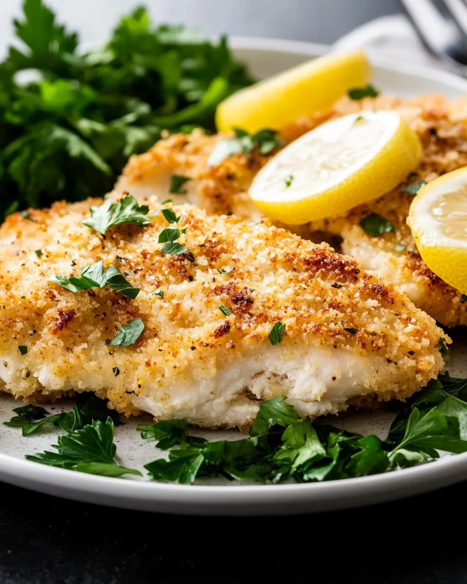 Lemon Panko Chicken