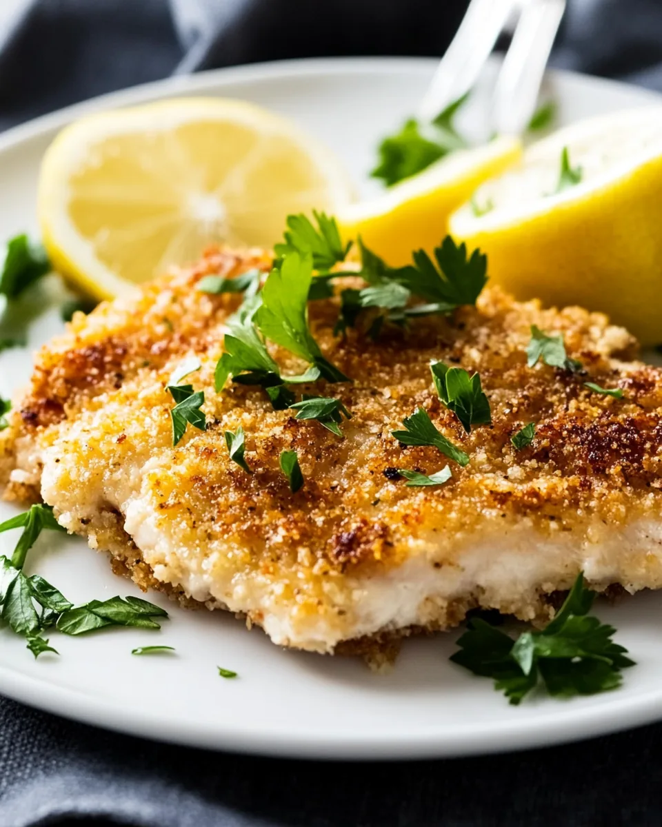Lemon Panko Chicken