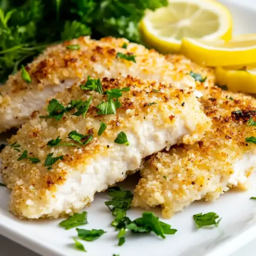 Lemon Panko Chicken