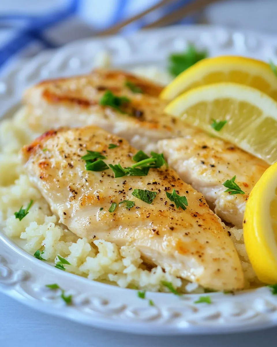 Lemon Pepper Chicken