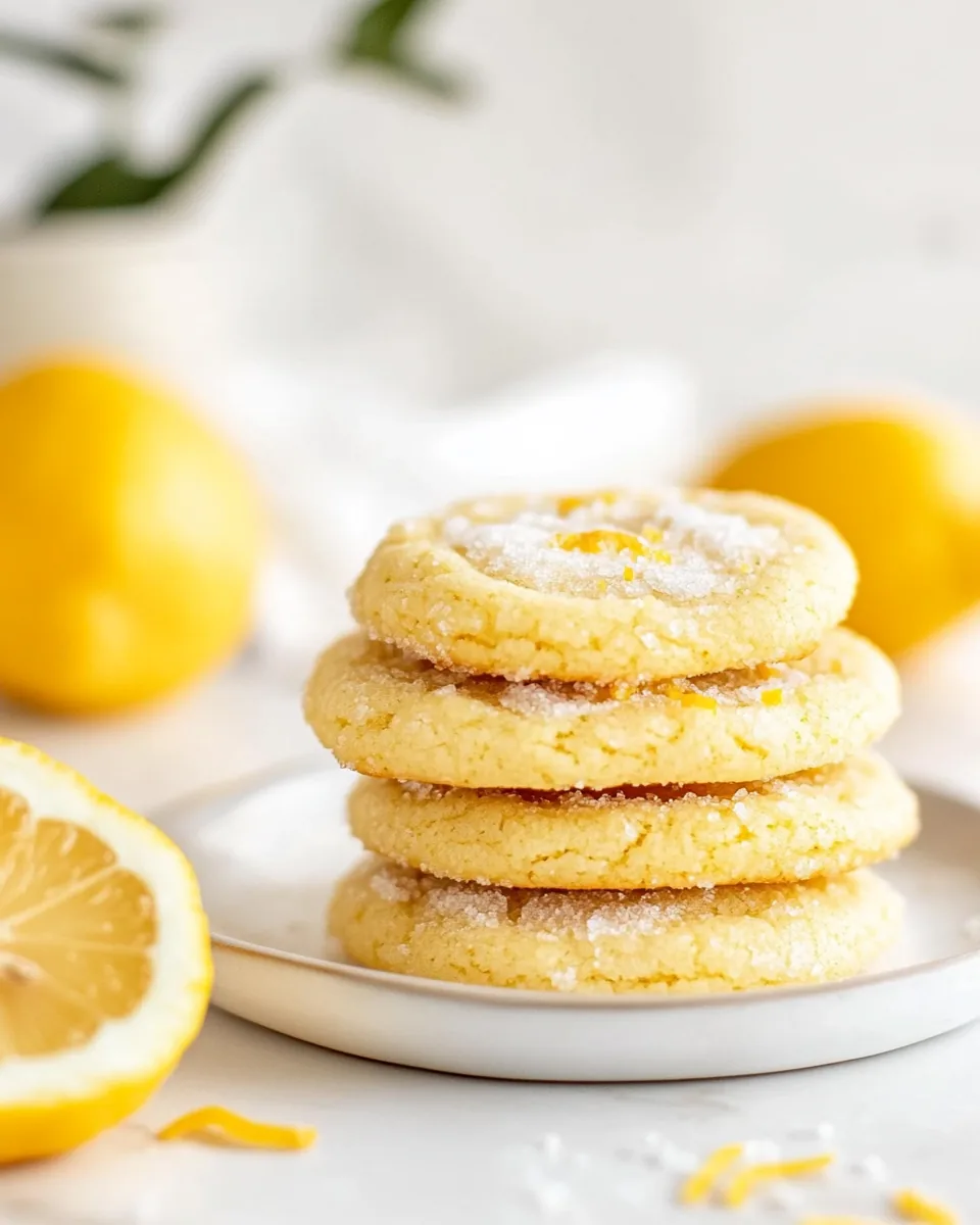 Lemon Sugar Cookies