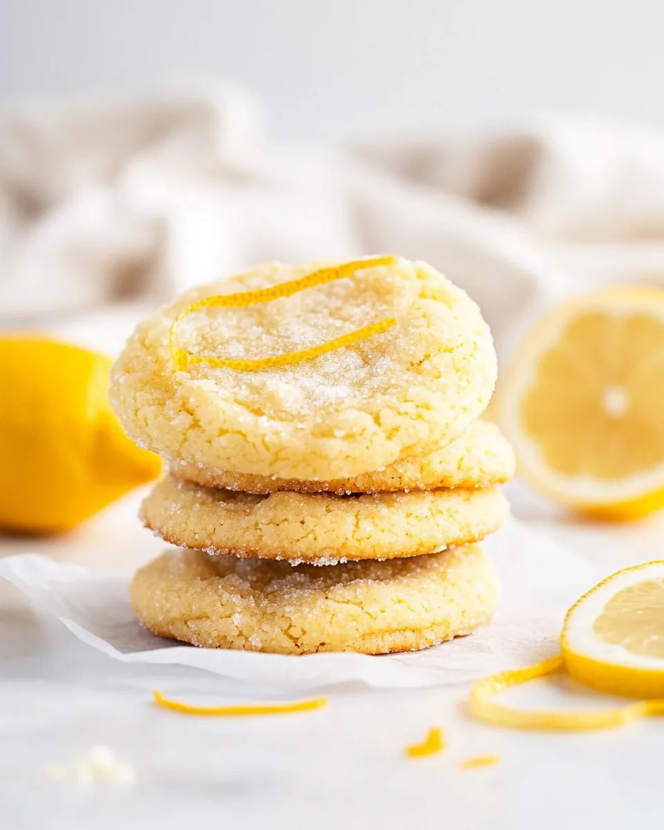 Lemon Sugar Cookies