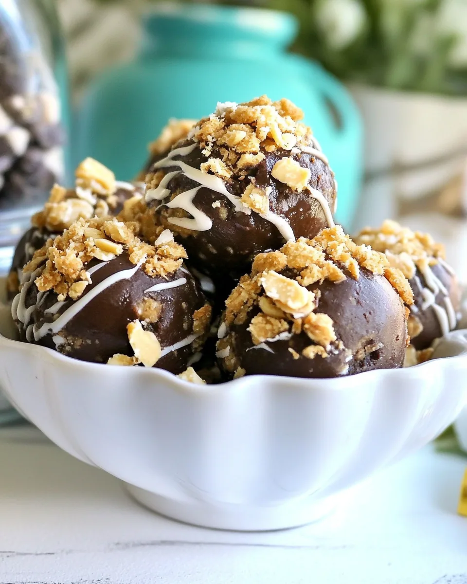 Loaded Peanut Butter Chip Balls